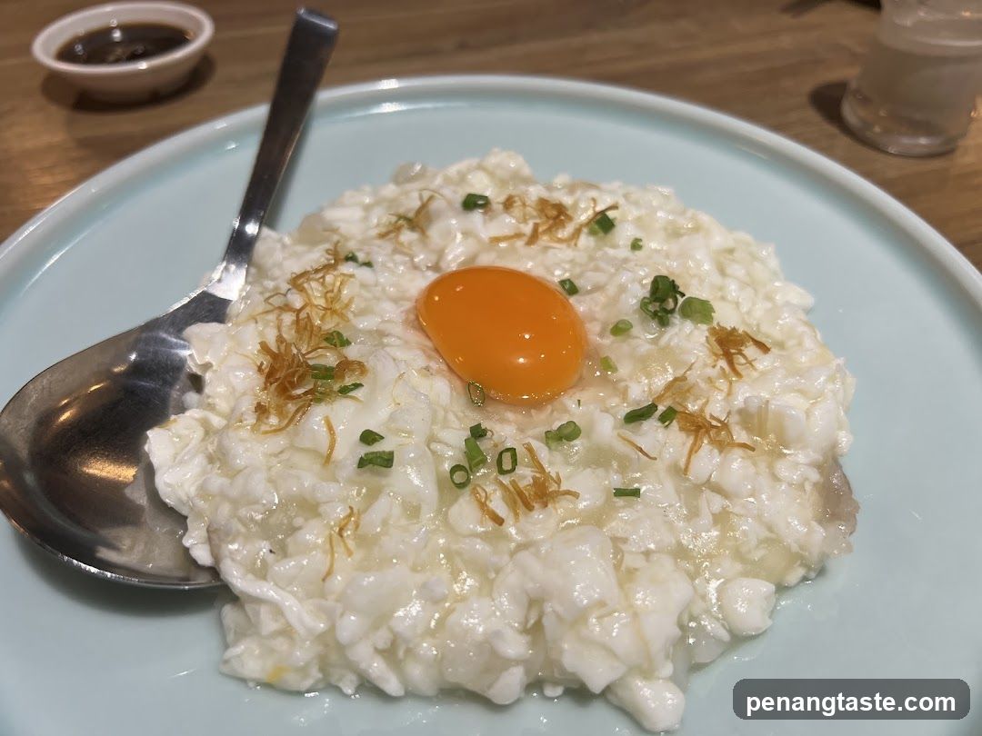 Steamed Egg with Egg Yolk