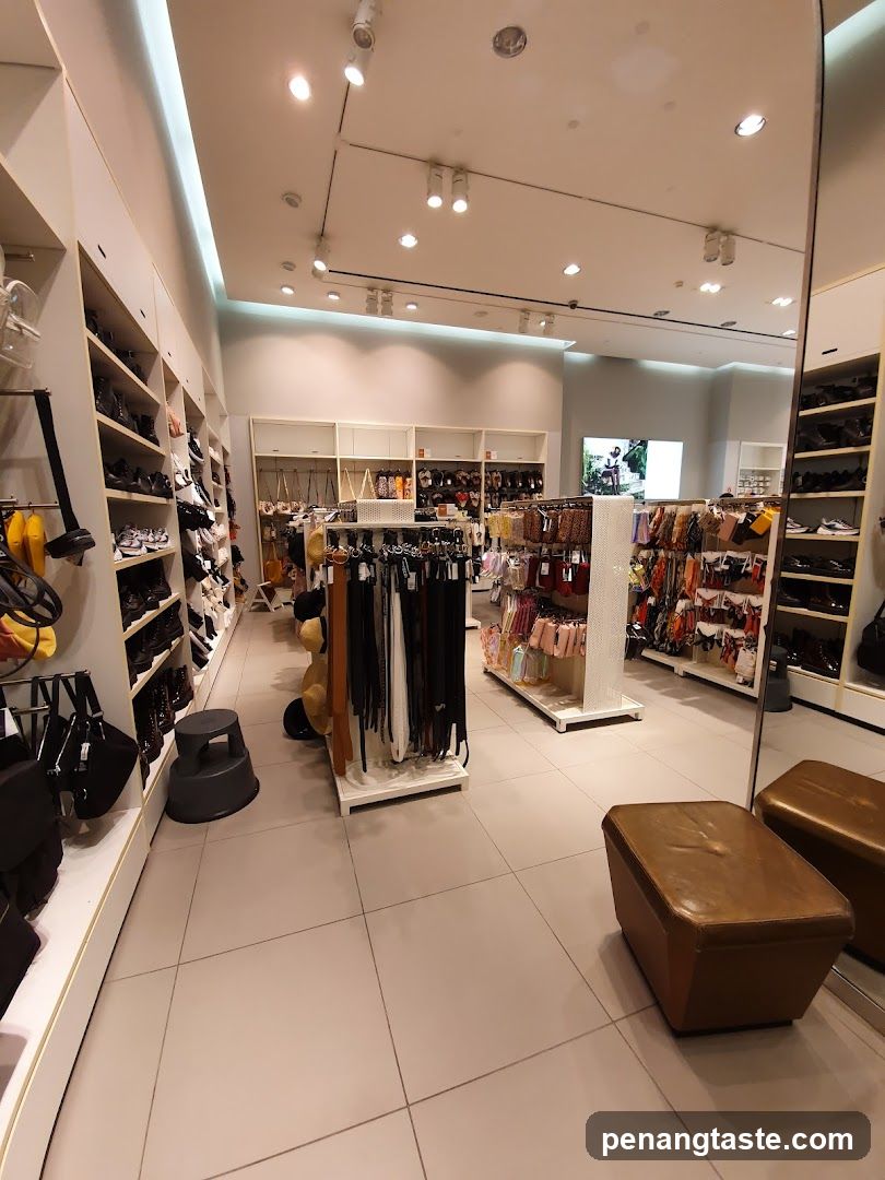 Clothing store interior