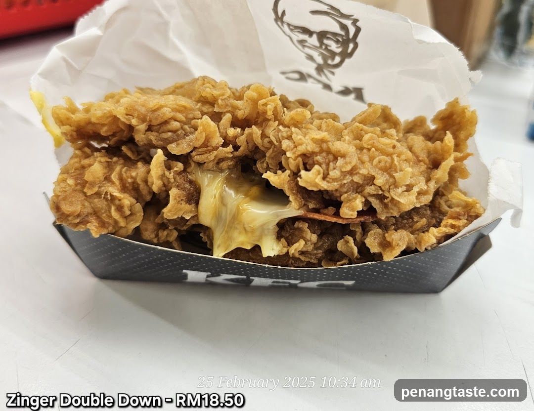 KFC Zinger Double Down