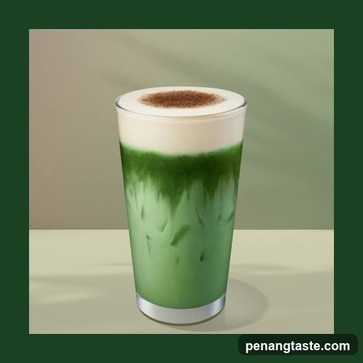 Matcha Drink Product Shot