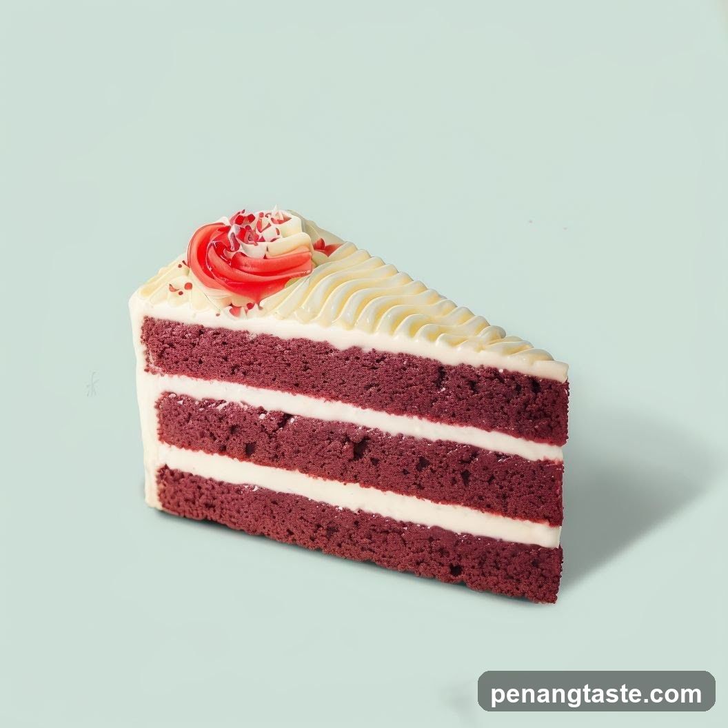 Red Velvet Cake Slice