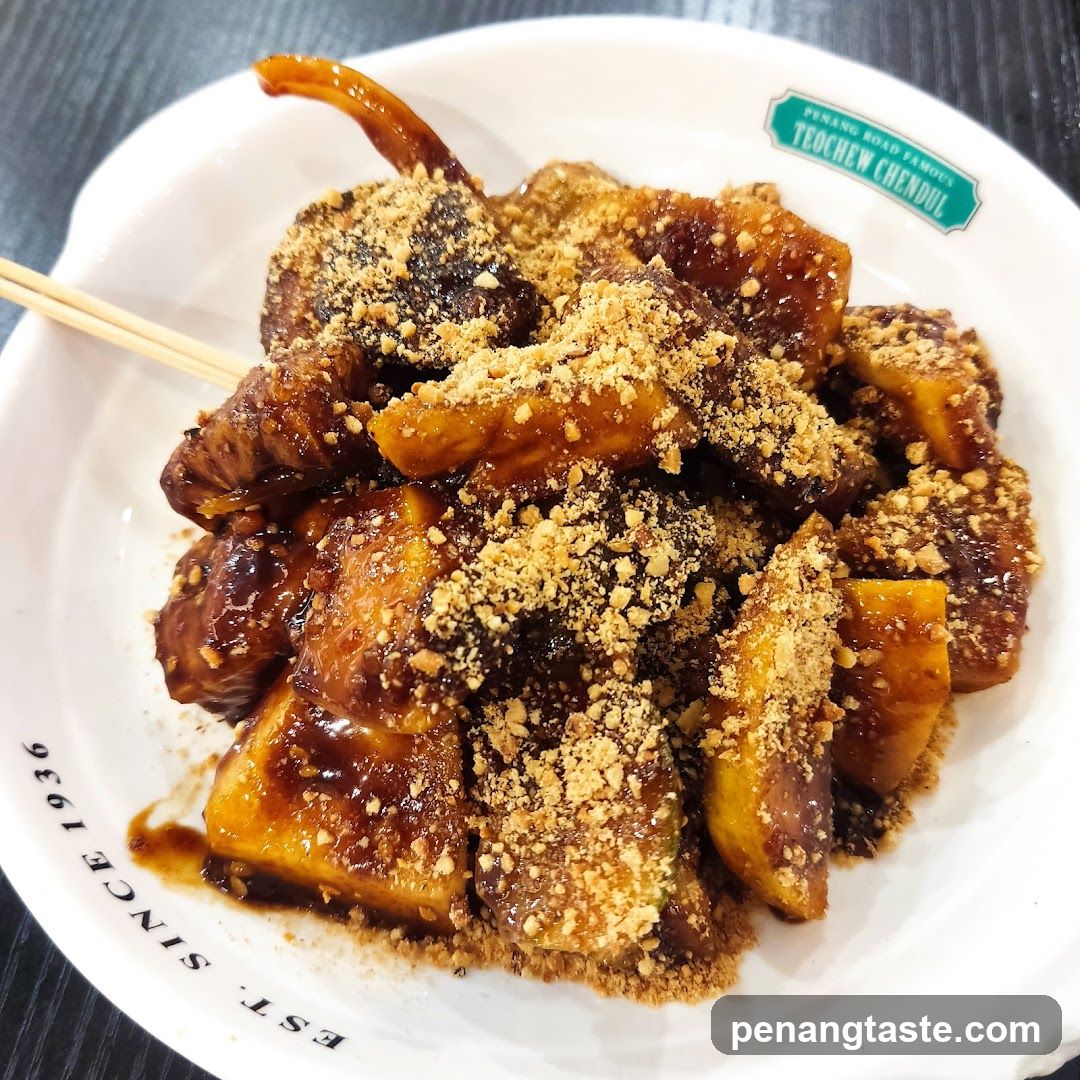 Dessert with Syrup and Nuts