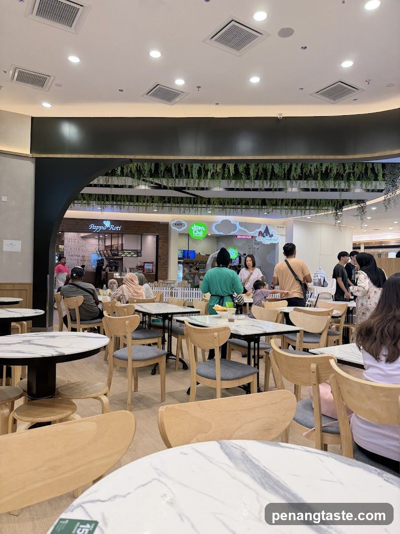Cafe Interior with Seating