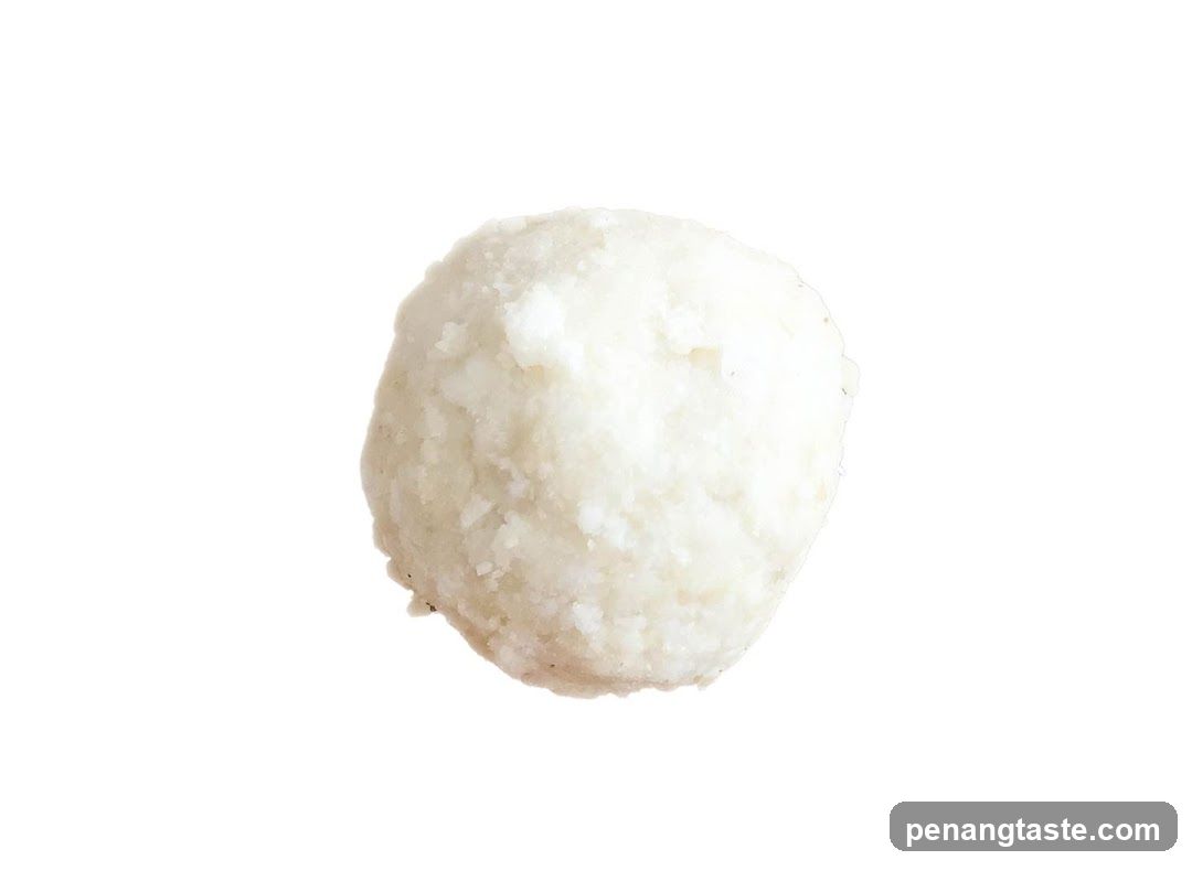 White Ball of Food