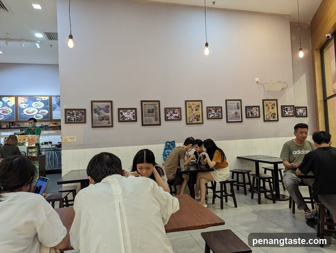 Restaurant Interior with Diners