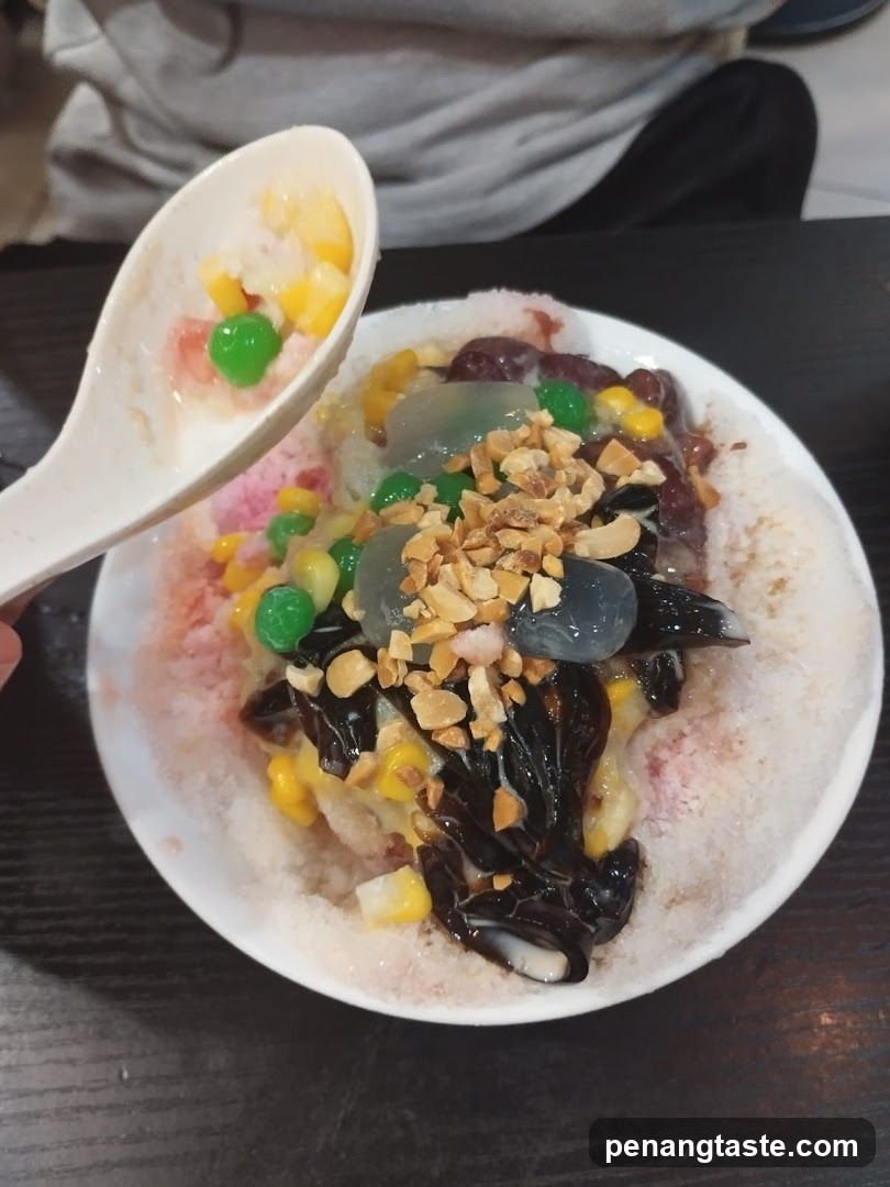Shaved Ice Dessert