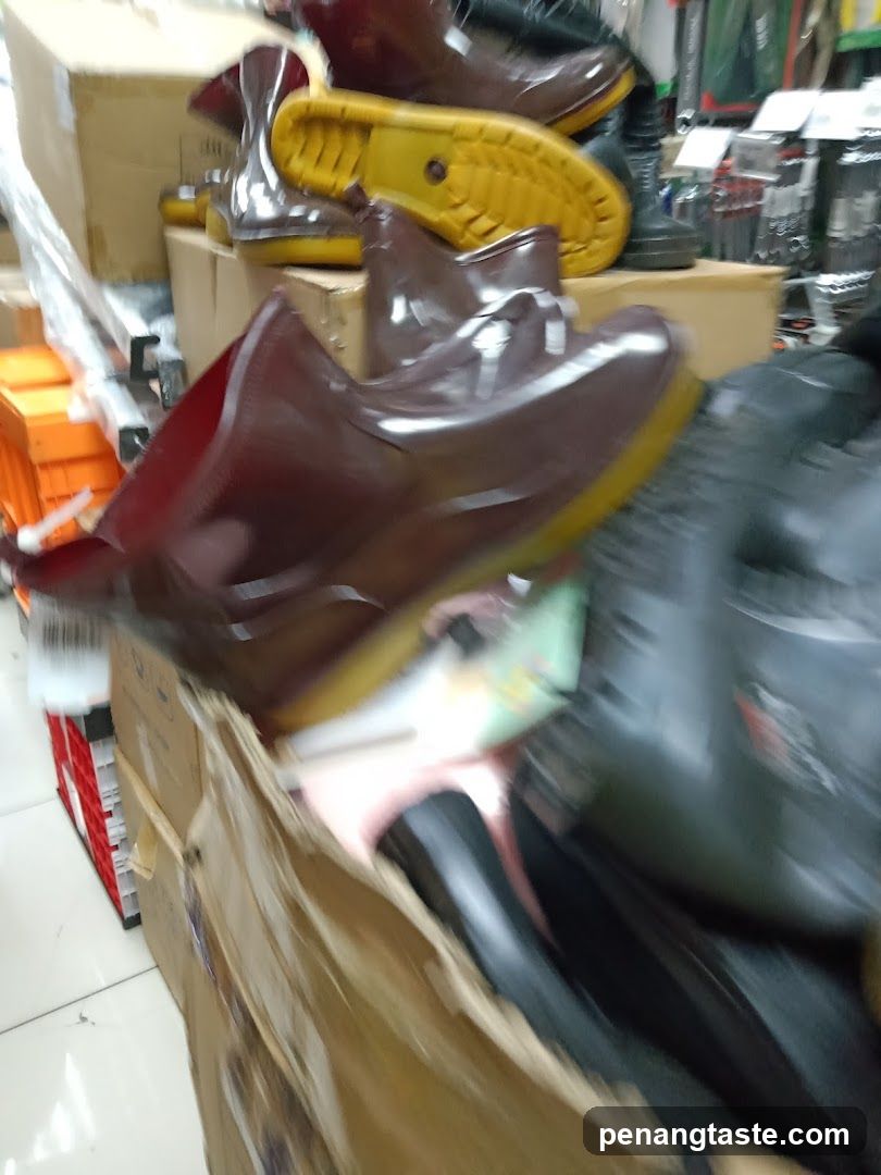 Boots on Display