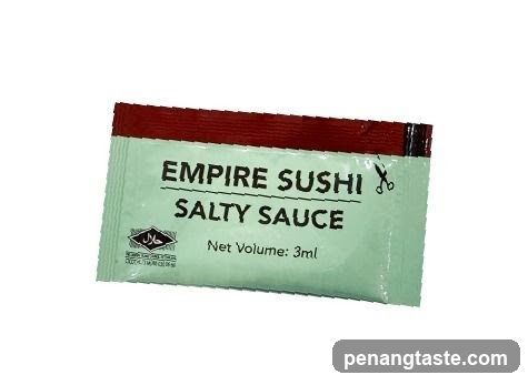 Empire Sushi Salty Sauce Packet
