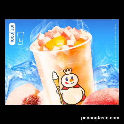 Peach and Fruit Drink