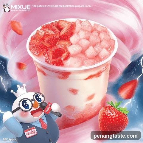 Mixue Strawberry Drink