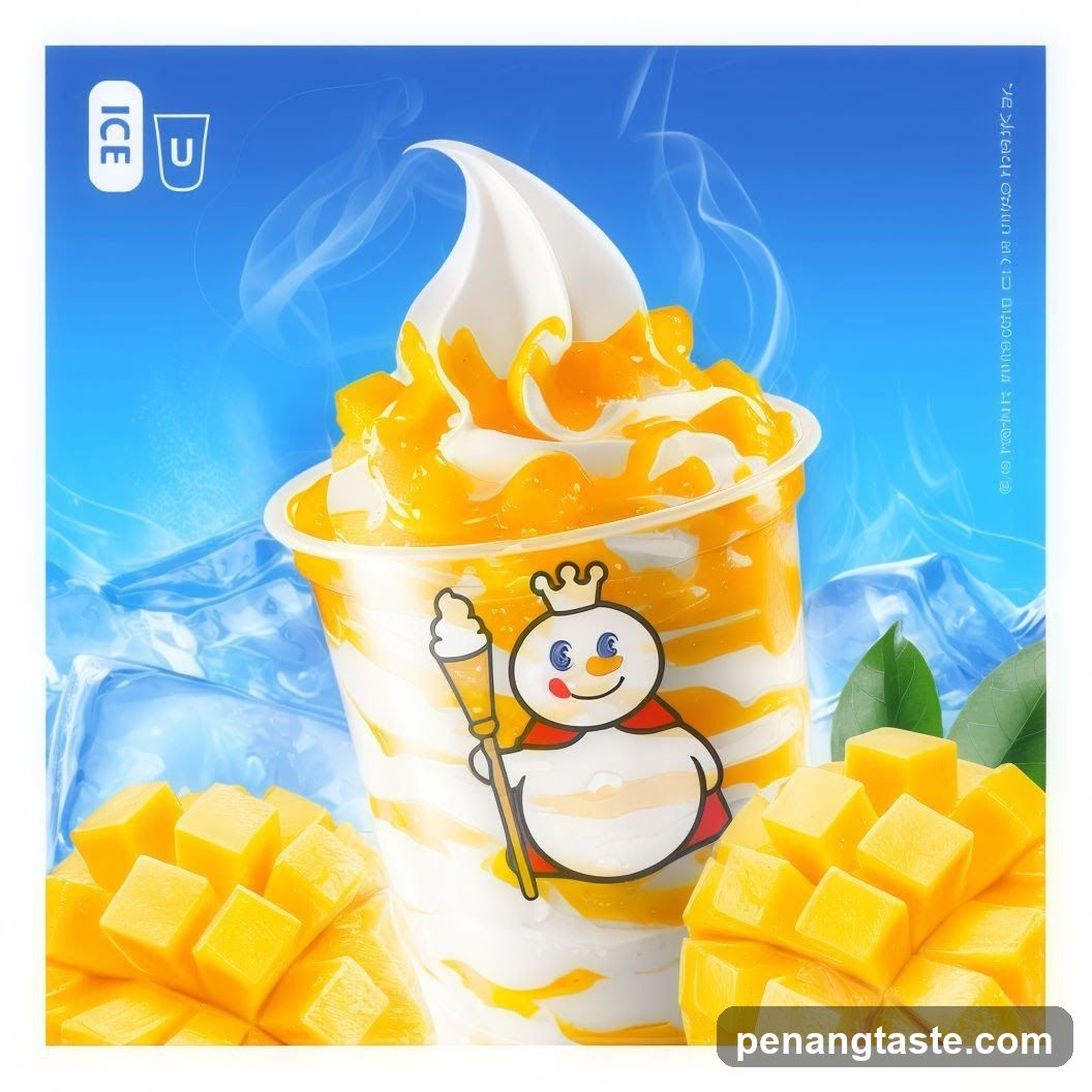 Mango Ice Cream Drink
