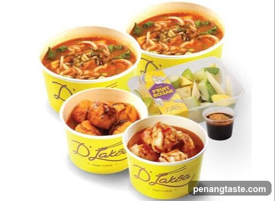 D'Laksa Food Items