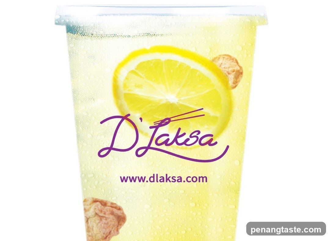 D'Laksa beverage cup