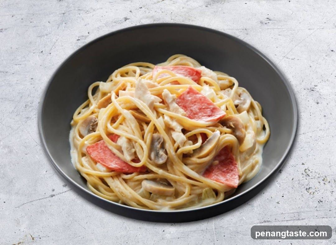 Spaghetti with Cream Sauce