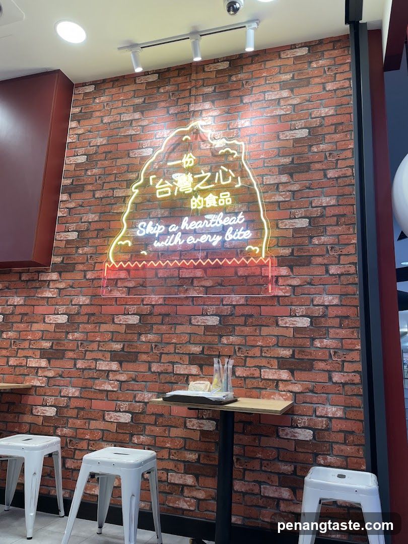 Neon Sign in Restaurant