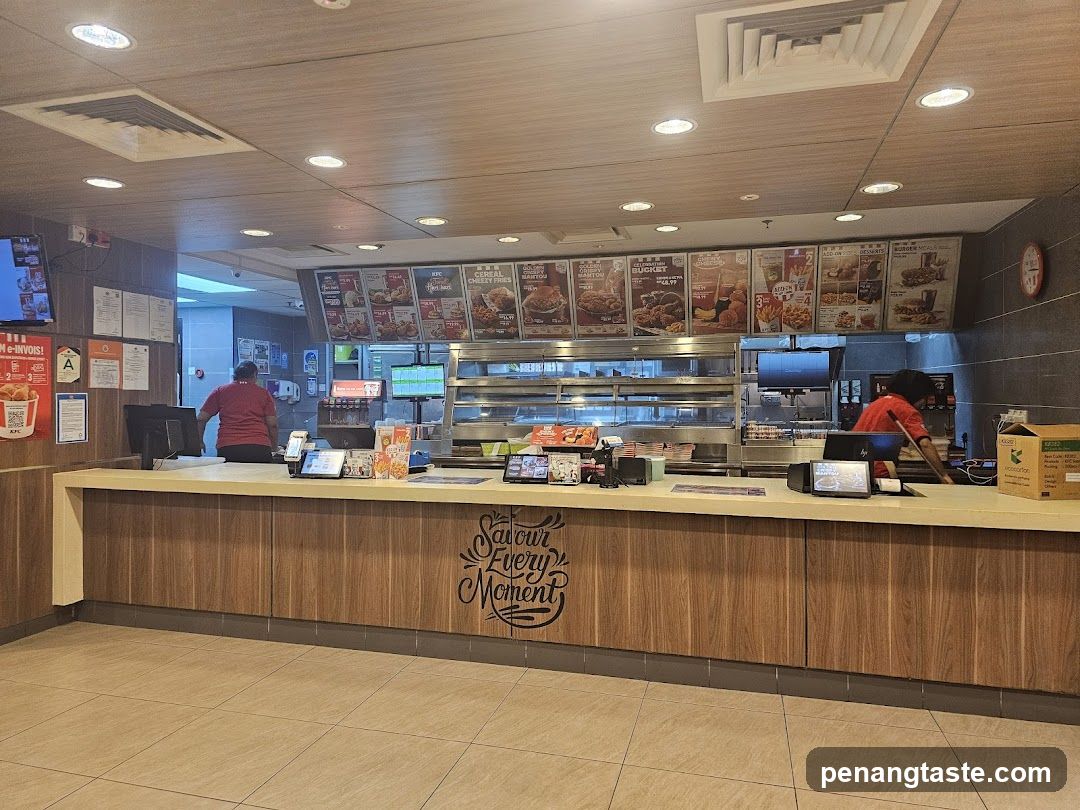 Restaurant Interior Counter Area