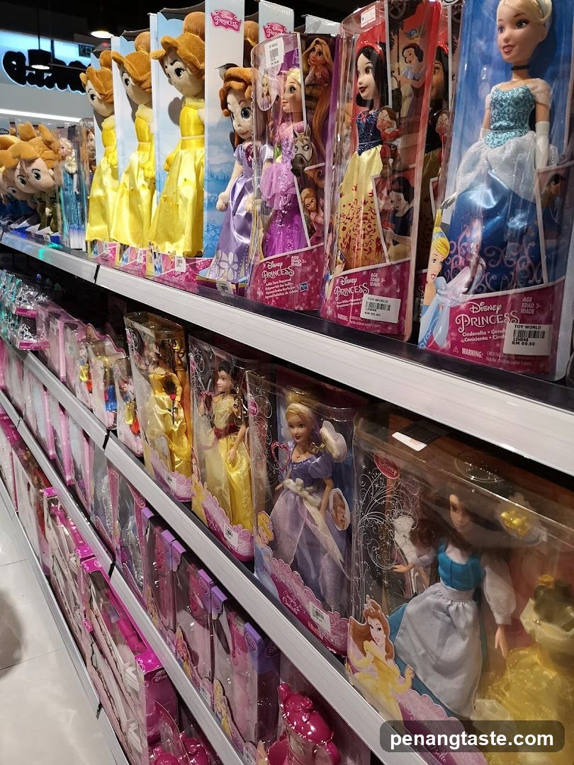 Disney Princess Dolls Display
