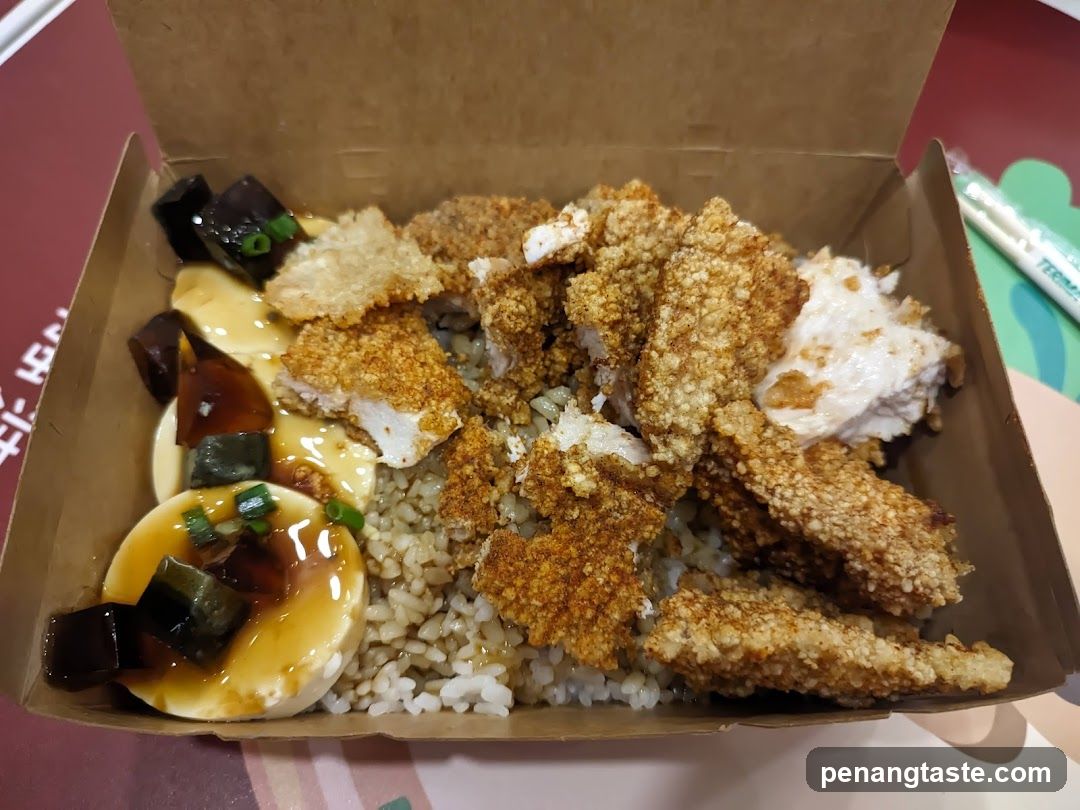 Fried Chicken Rice Box