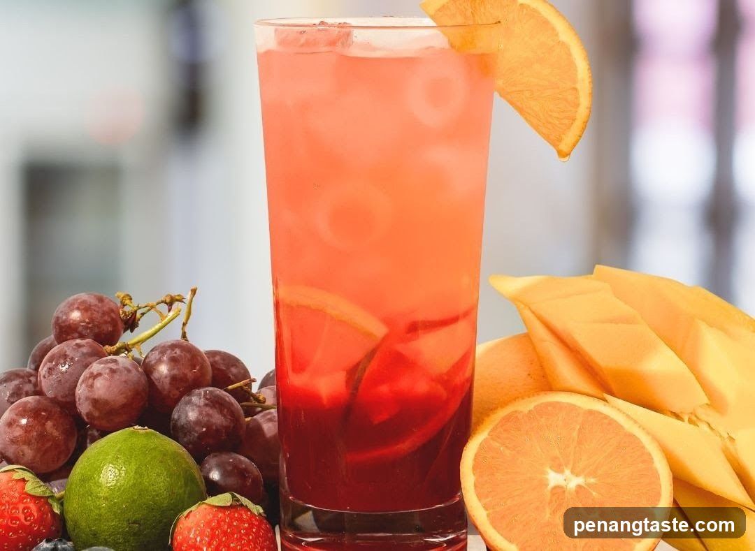 Fruit Punch with Fresh Fruit