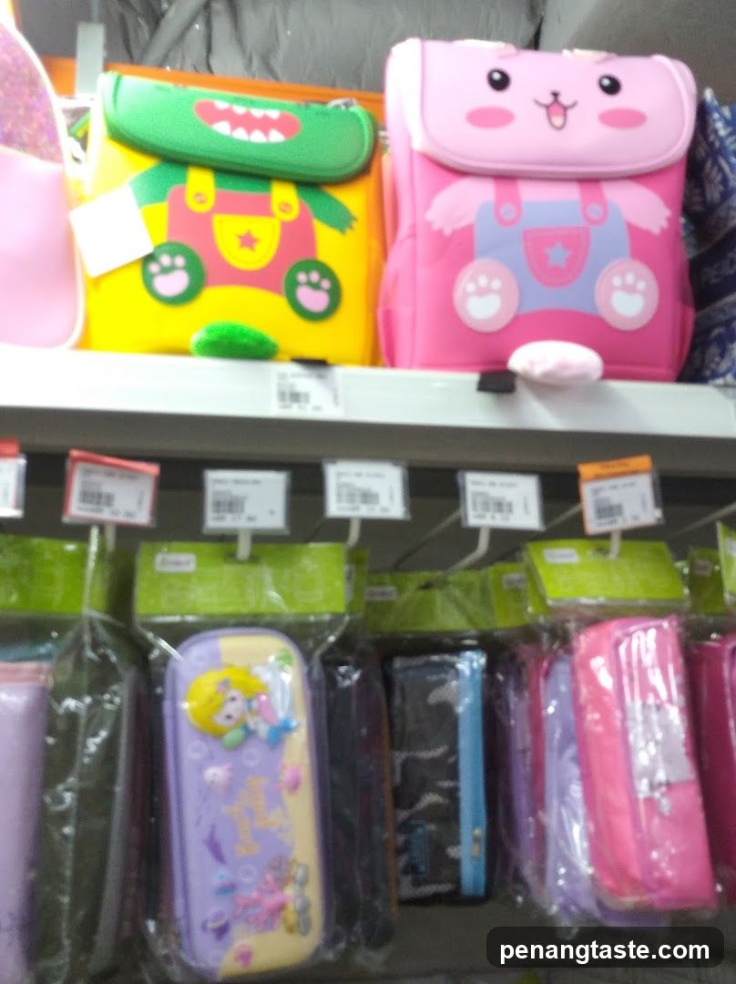 Children's Backpacks and Pencil Cases