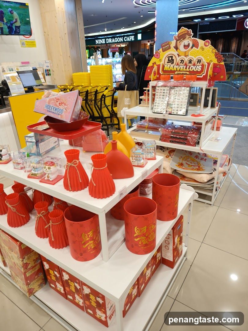 New Year Decorations Display