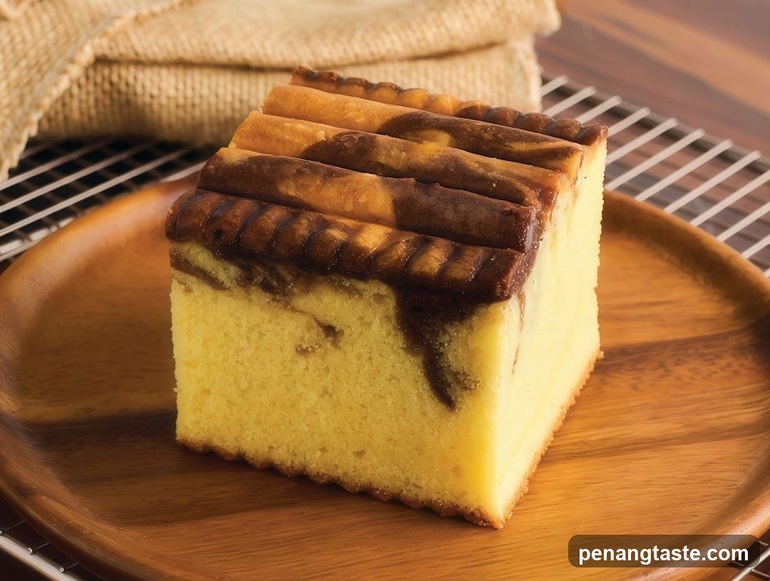Marbled Cake Slice