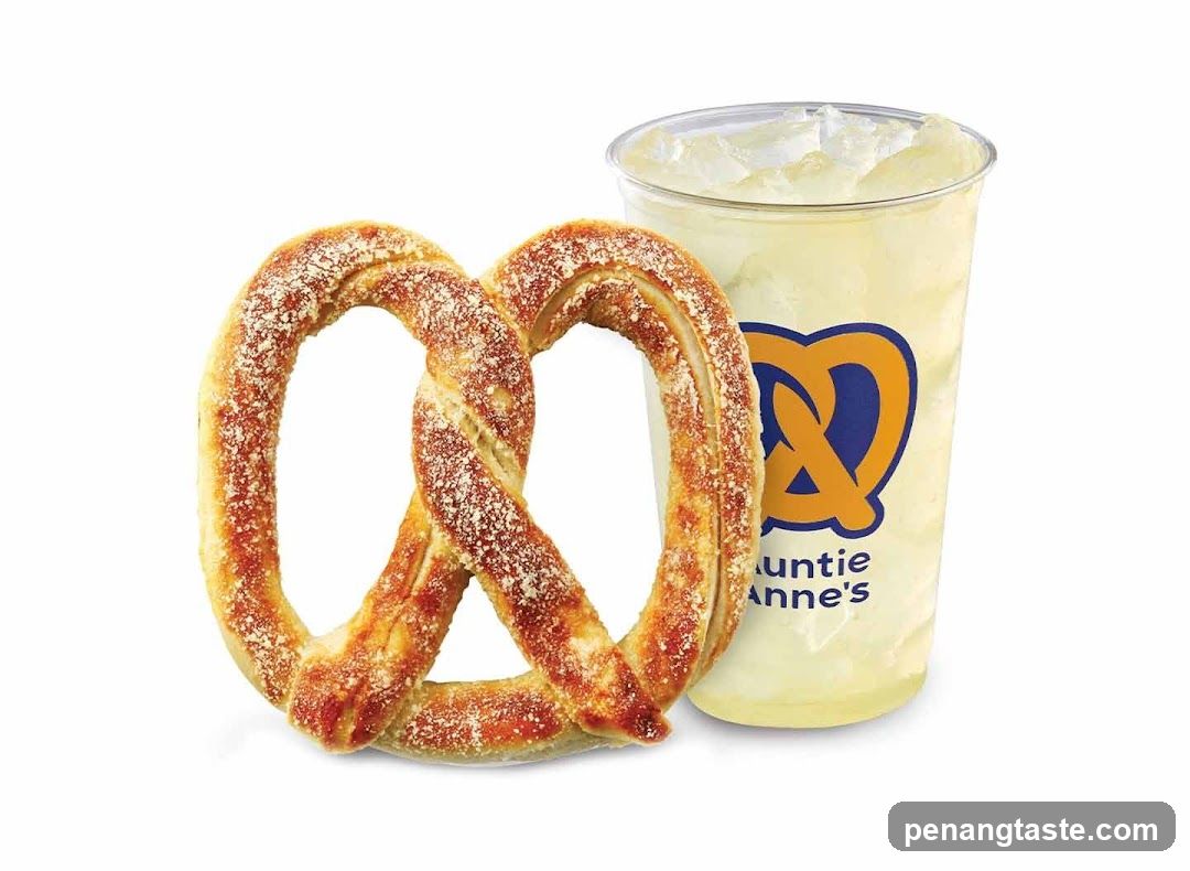 Pretzel and Drink