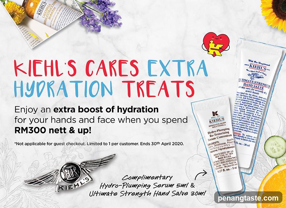 Kiehl's Hydration Treats Promotion