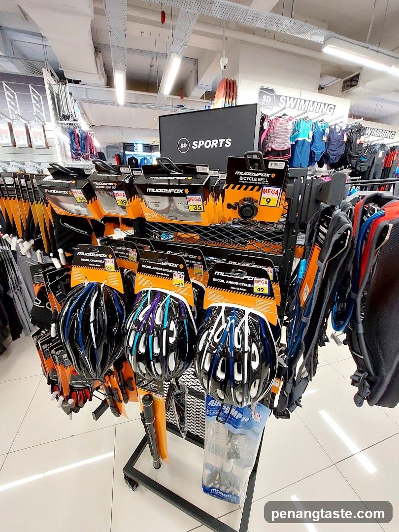 Sports Equipment Display