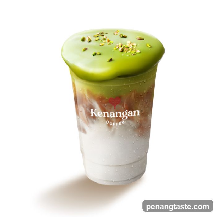 Matcha Coffee Drink