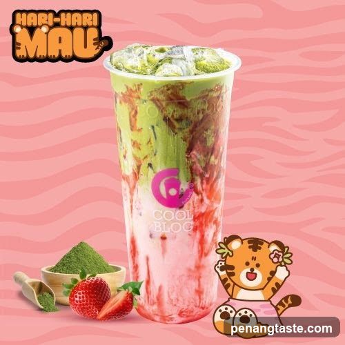 Matcha Strawberry Drink