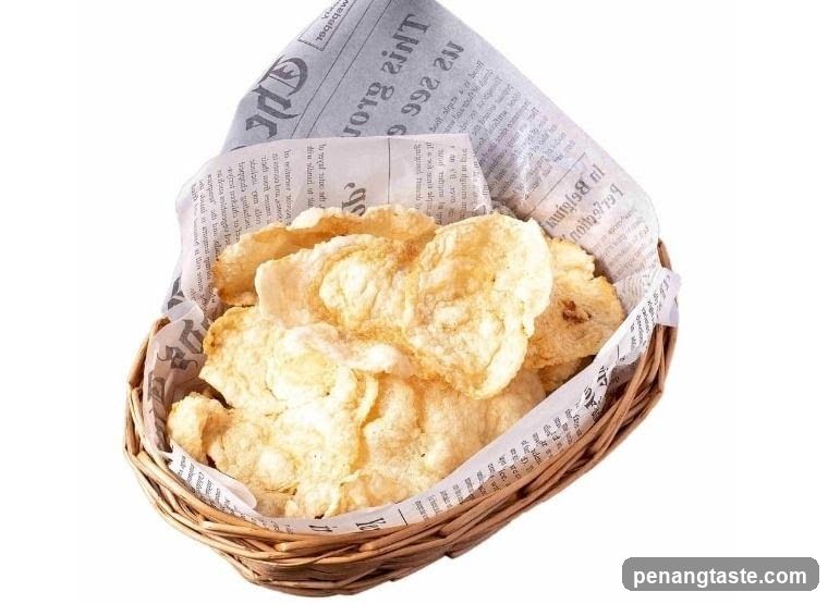 Crispy Snacks in a Basket