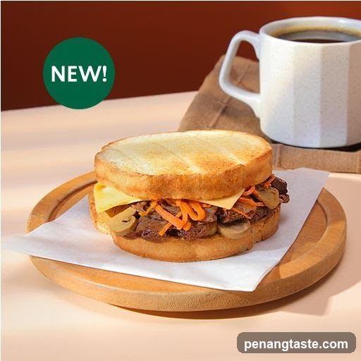 New Sandwich and Coffee