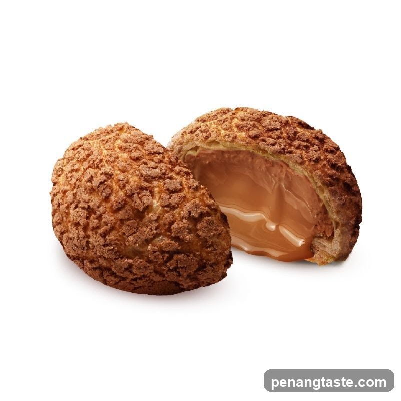Caramel Cream Puff