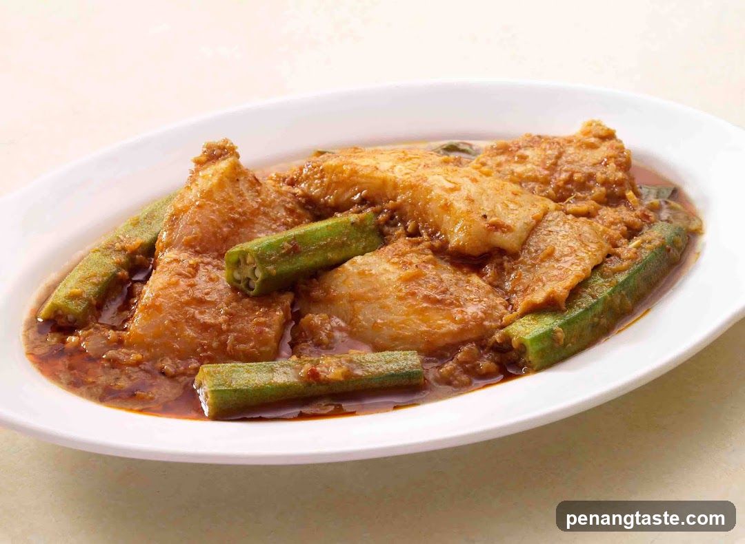 Fish Curry with Okra