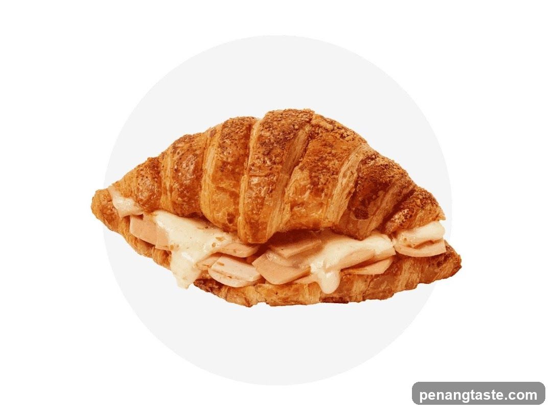Ham and Cheese Croissant