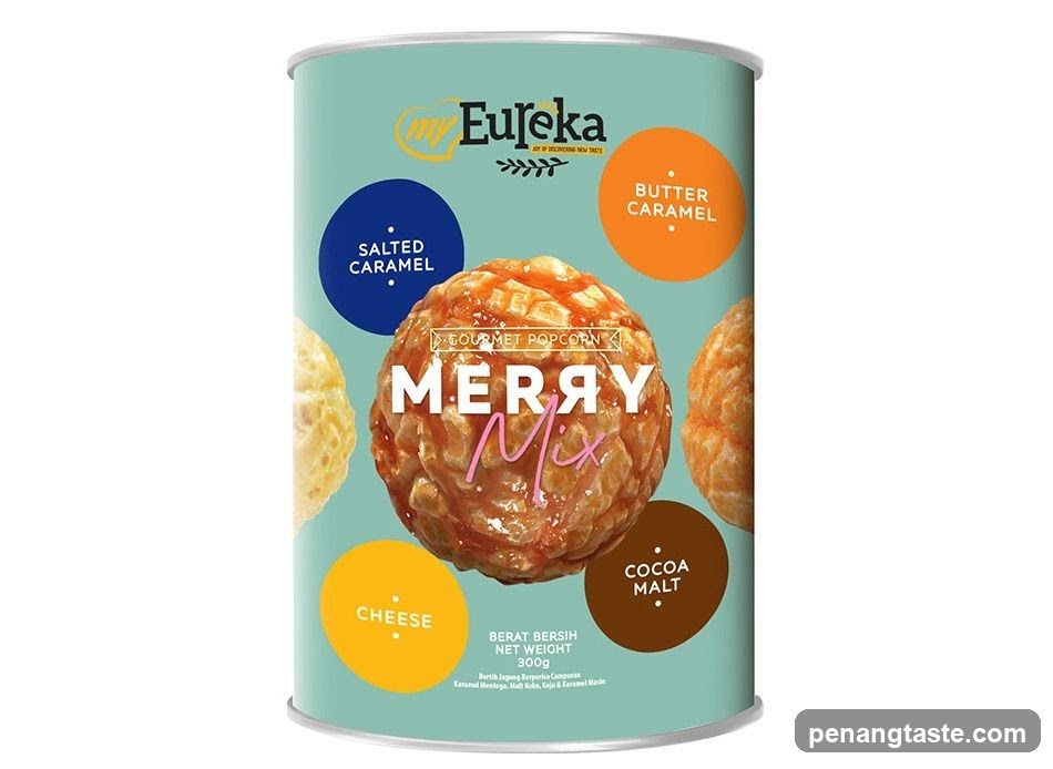 Eureka Meray Mix Gourmet Popcorn Tin