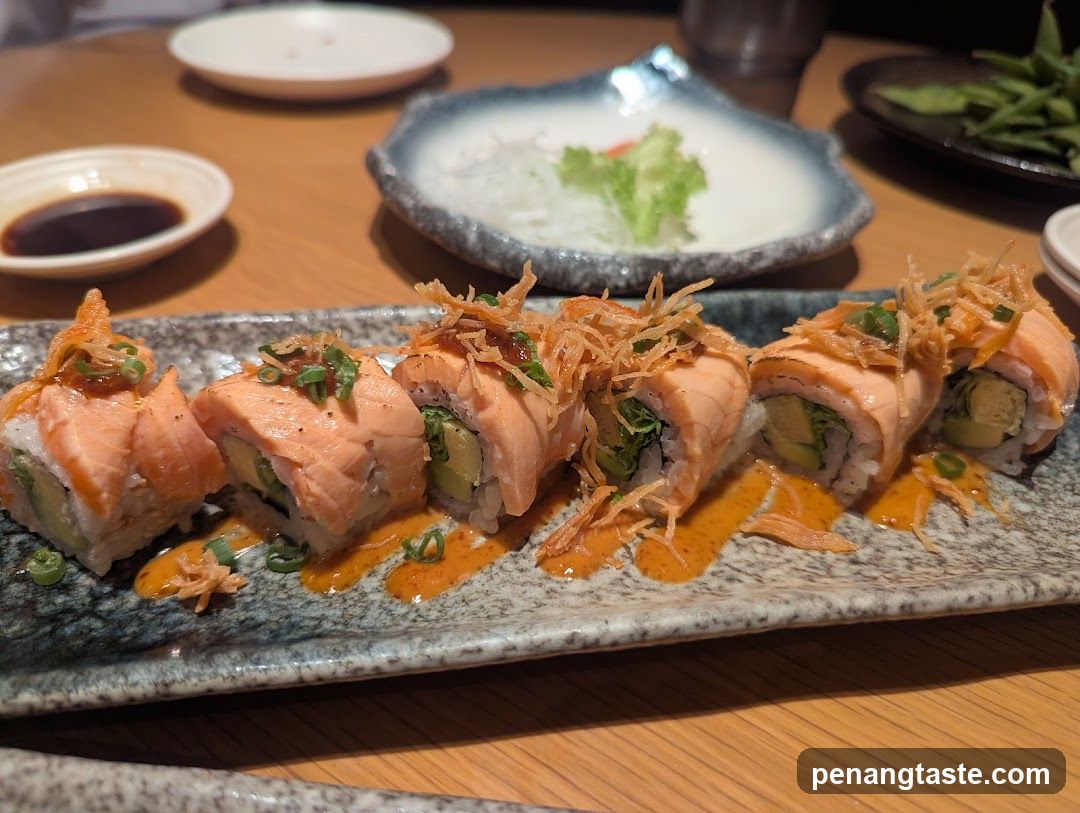 Salmon Sushi Rolls