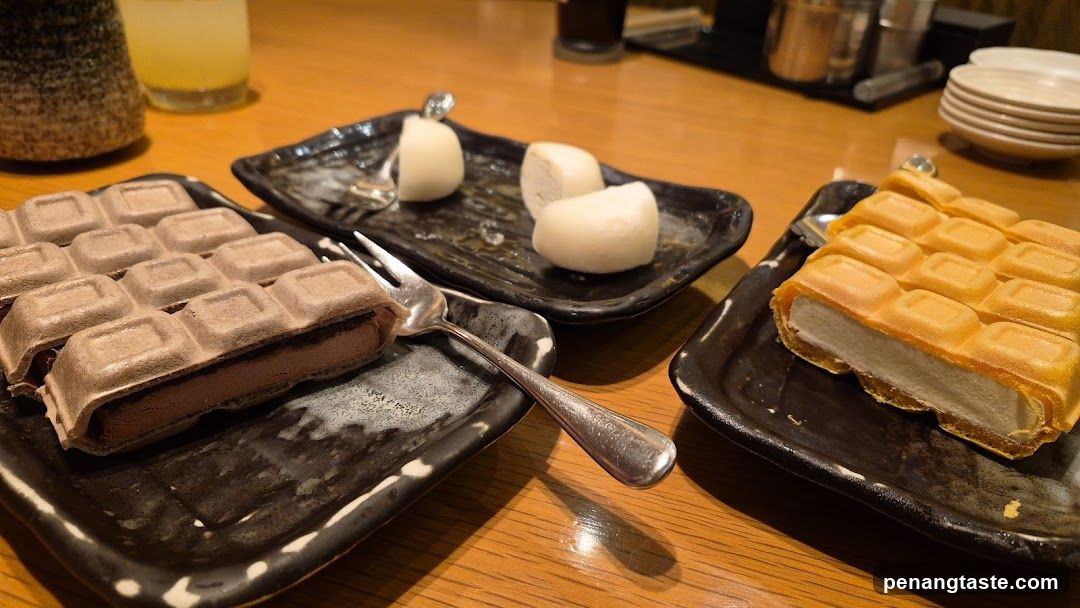 Desserts on Plates