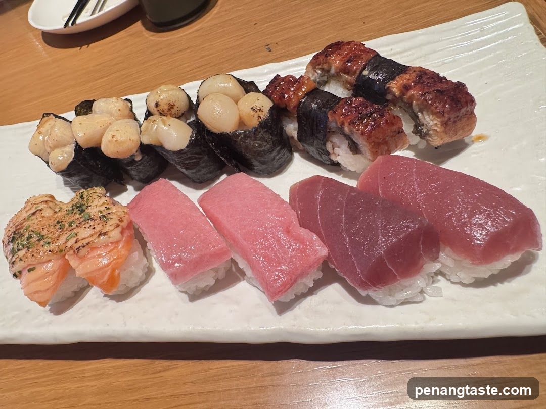 Assortment of Sushi