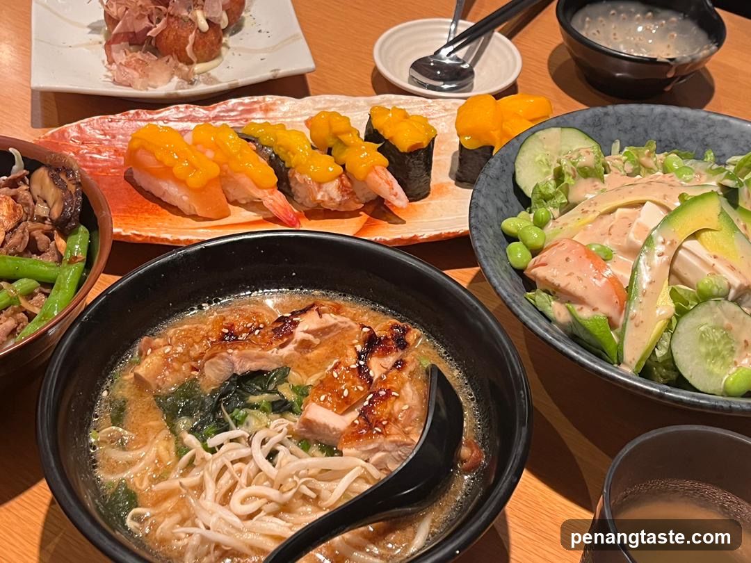 Japanese Food Spread