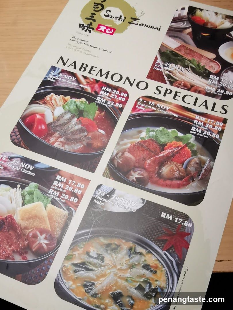 NABEMONO SPECIALS
