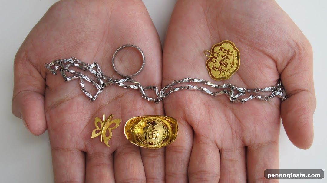 Jewelry in Hands