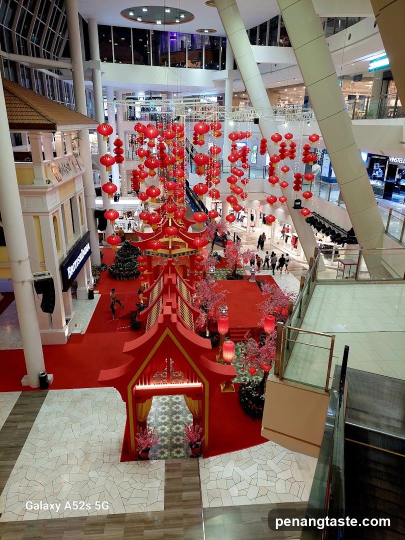 Chinese New Year Decorations in a Mall