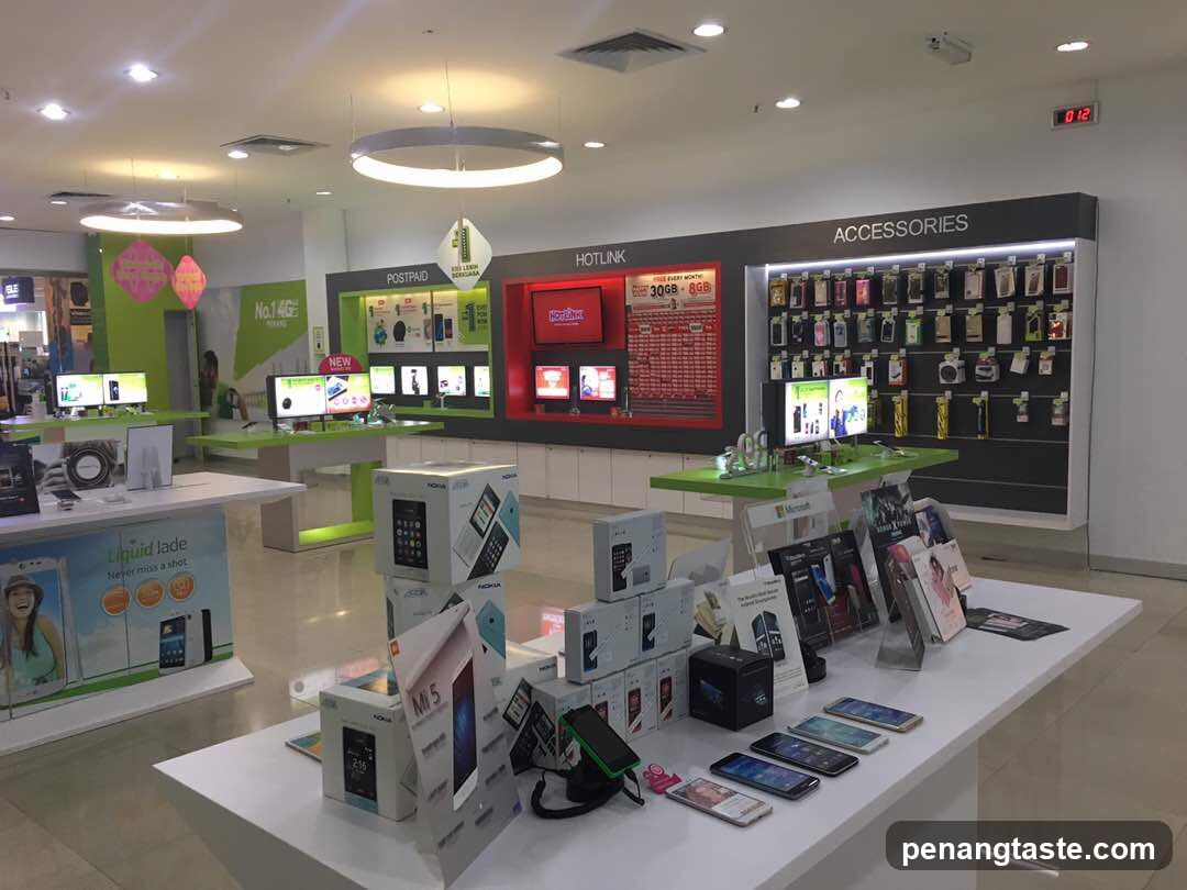 Mobile Phone Store Interior