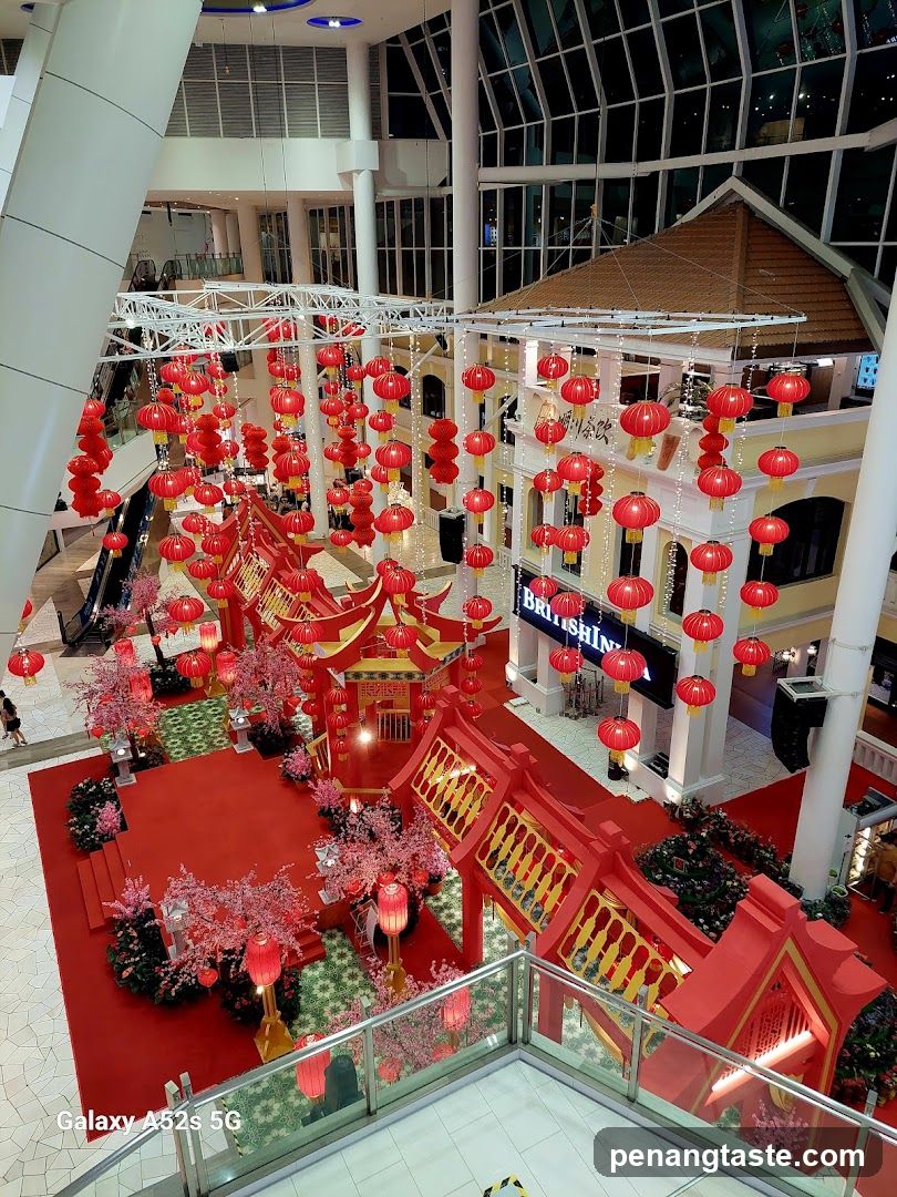 Chinese New Year Decorations in a Mall