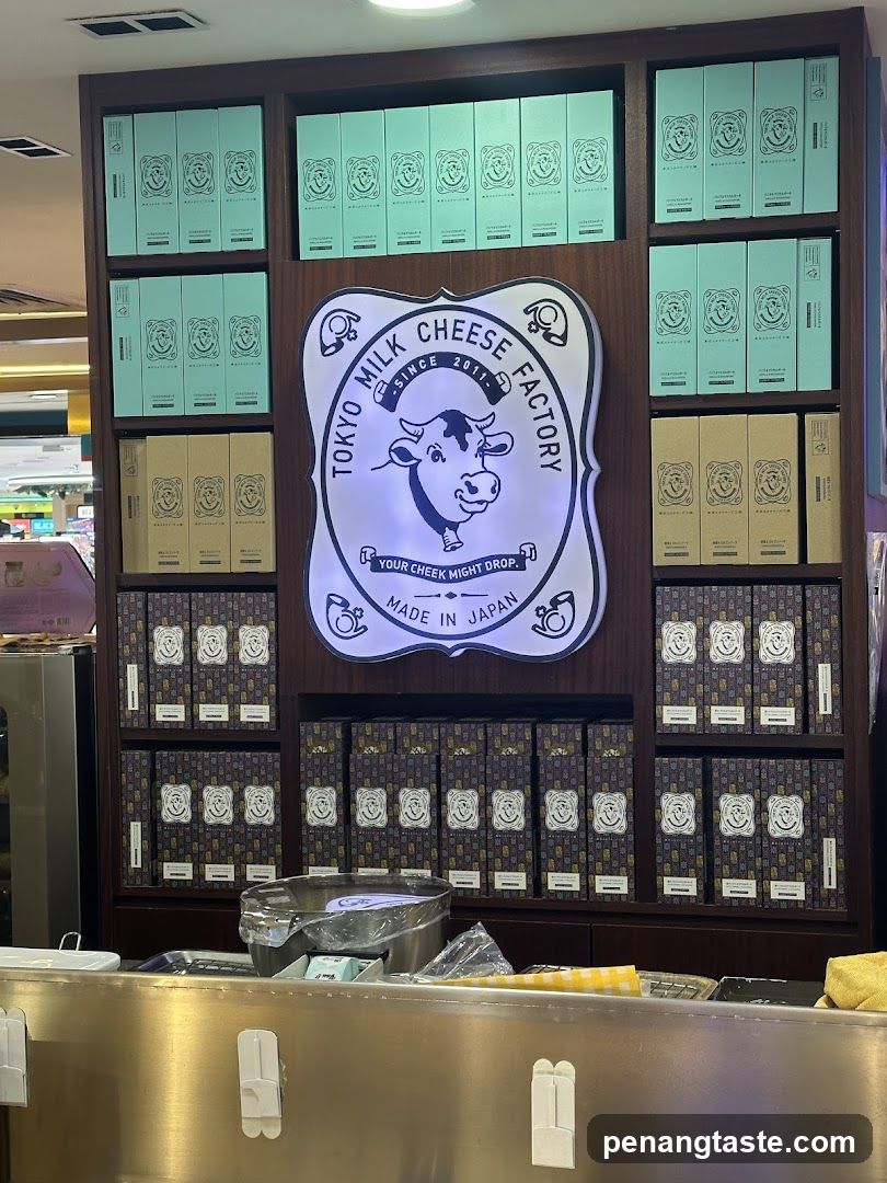 Tokyo Milk Cheese Factory Display