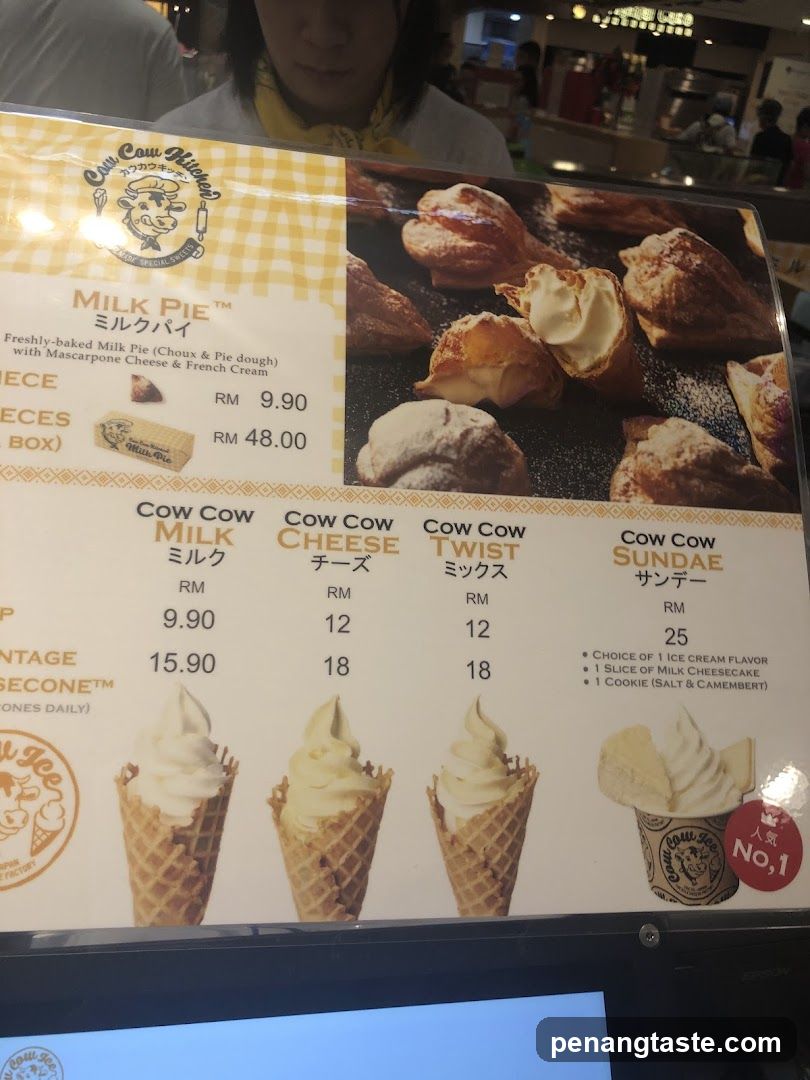Cow Cow Kitchen Menu