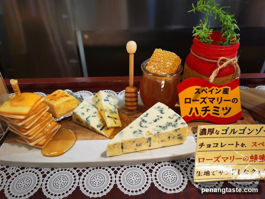 Cheese and Honey Display