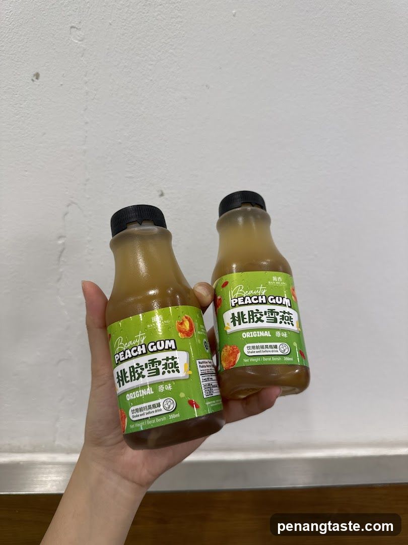 Peach Gum Drink